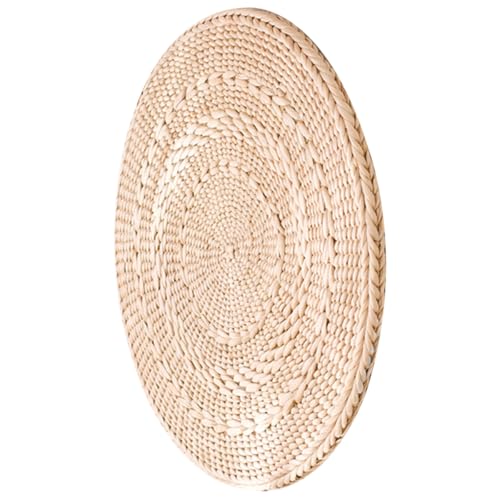 Kichvoe �m���̊ی^���z�c ���a40cm ����1.5cm �x�[�W���F ��҂݂̃t���A�N�b�V���� �Q���⏰���~�p���K�ȍ���S�n�ǂ��d�オ��̎��R�f��