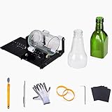 IMT Professional Bottle Cutter, Glass Cutter Wine Bottle Cutting Tool Kit for Square/Round Bottles,...