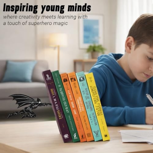 Metawood Superhero Bookends (Superman & Batman) - Image 4