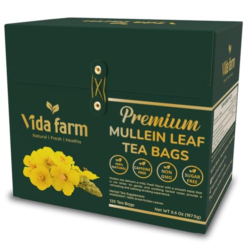 Image of VIDA FARM 125 Mullein Leaf Tea Bags