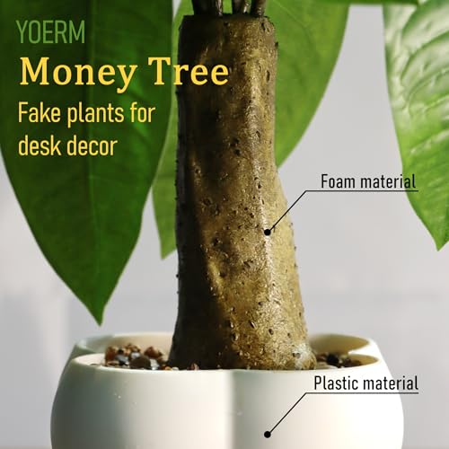 Fausse plante pot 40 cm solution déco durable pour bureau et chambre rustique - 5