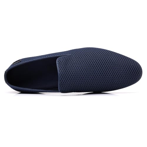 Image of Mens Tuxedo Dress Loafers Slip On Formal Wedding Shoes