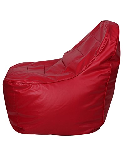Image of Sattva Rester XXXL Bean Bag Cover Without Beans - Red