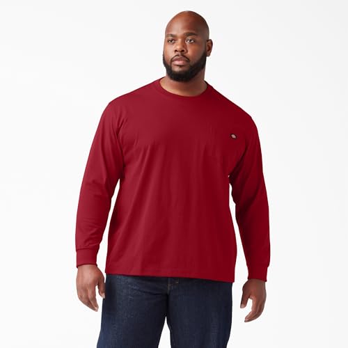 Image of Dickies Men's Big and Tall Long Sleeve Heavyweight Crew Neck