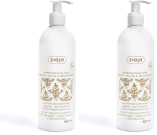 Ziaja Argán loción corporal protectora 400ml (Paquete de 2)