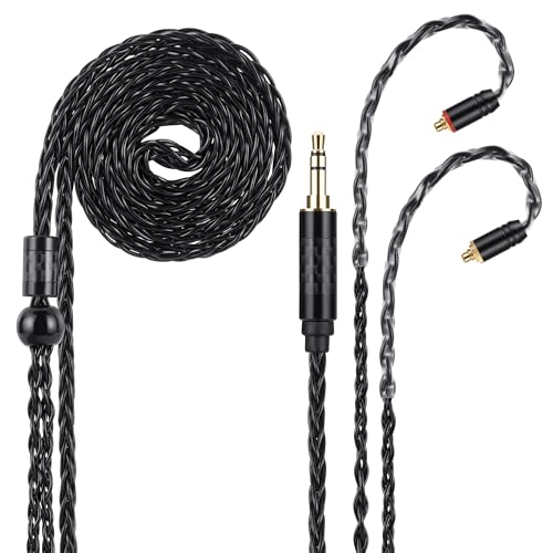 Câble MMCX anti-nœud tressé pour réparer vos écouteurs HiFi défectueux