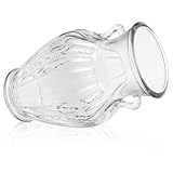 Vase en verre transparent – ​​idéal pour les compositions fraîches, les fleurs artificielles ou séchées et le rembourrage de vases, ce vase en verre répond à vos besoins