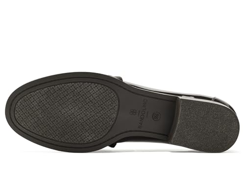 Image of Bandolino Womens Lindio Dark Brown Patent 10.5 Medium