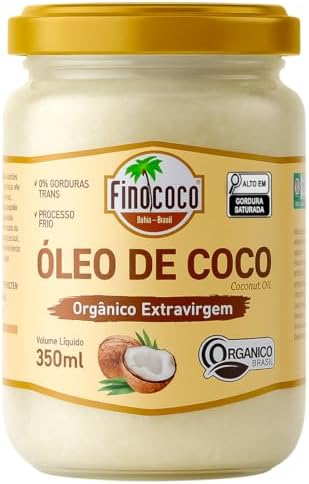 Óleo de Coco Extravirgem Orgânico Finococo 350ml