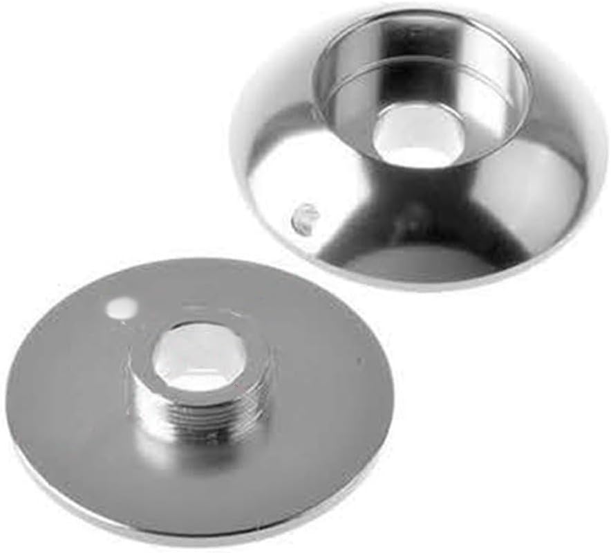Aluminum Alloy Fitness Equipment Foam Foot Pads Rollers End Cap for Gym Machine Parts Accessories Diameter 80mm Inner 30mm Replacement Handle Cap(Style A)