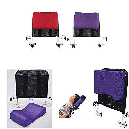 Fauteuil roulant repose-tête réglable universel MU rembourré noir