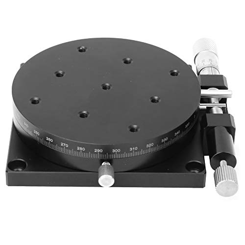 RSP90-L Linear Stage Tuning Platform with Micrometer Drive ?90mm Precision Rotation Table for Precision Positioning