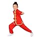 Kids Kung Fu Clothing Traditional Tai Chi Uniforms for Boys Girls Chinese Martial Art Wing Chun Long Sleeve Tang Suit