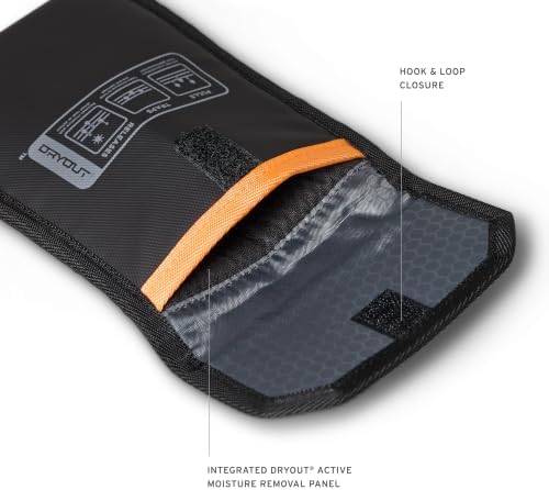 UAG x DRYOUT Phone Recovery Pouch, Active Moisture Removal, Black — view 6
