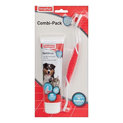 Beaphar - Pasta Dental para Perro (100 g) con Cepillo de Dientes