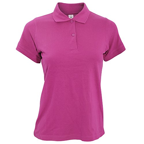 B&C - Polo Manica Corta 100% Cotone - Donna (L)