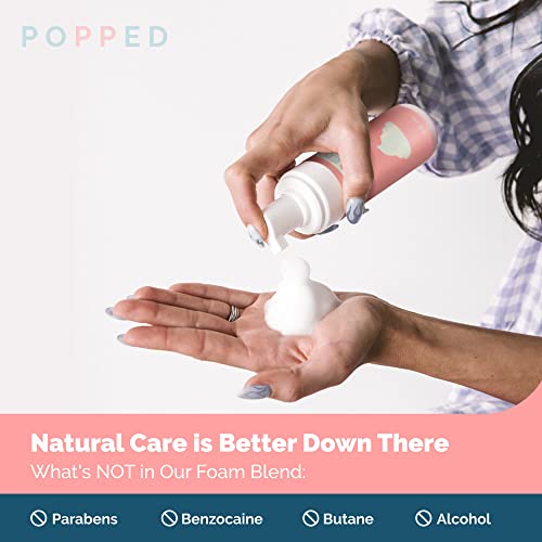 Popped Witch Hazel Foam With Aloe | Perineal Healing Foam For Postpartum Care | Relieves Pain, Hemorrhoids, And Swelling After Birth | Postpartum Essential (5 Fl Oz) #TOP4