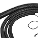 SHAMROCK Genuine Cowhide Leather Performance Whip for Stage, Sound Effects & Costume Accessory (Black, 06 Feet)