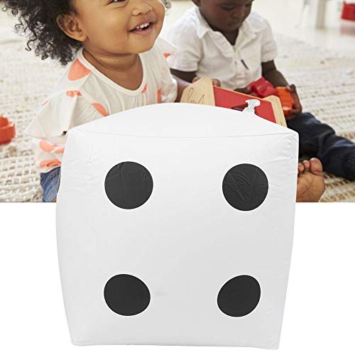 Dados infláveis, dados de atividades elásticas, internos para jogos de festa(white)