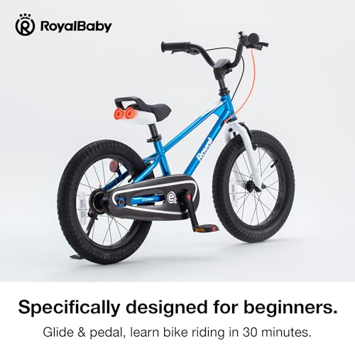image for RoyalBaby EZ Kids Bike, 16 Inch Wheel Bicycle with Quick Release Crank