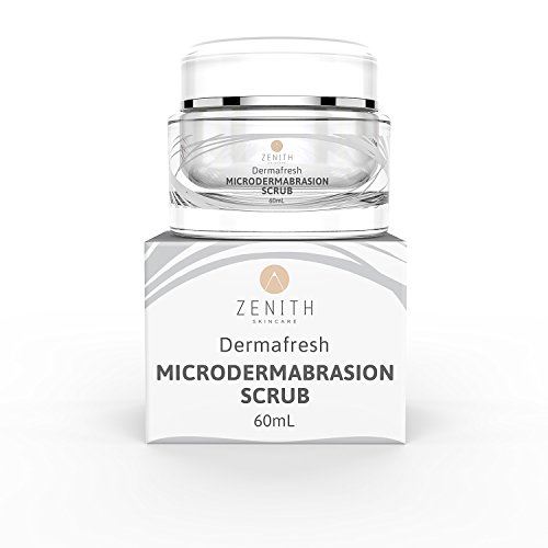 Dermafresh Microdermabrasion Face Scrub, #1 Best Face Exfoliator Containing Crystals and Fruit Enzymes To Slough Away De