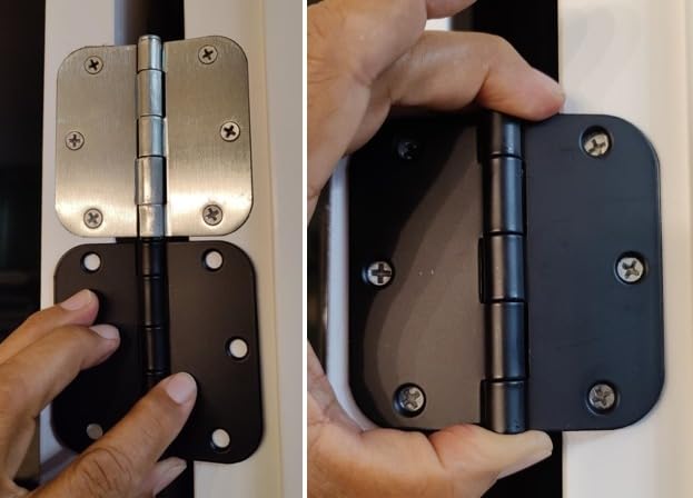 3.5" Door Hinges, 5/8" Radius photo review