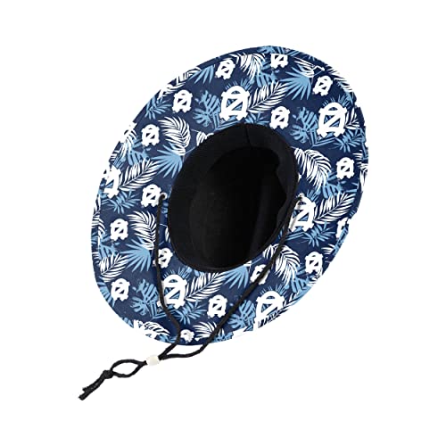 Image of FOCO North Carolina Tar Heels NCAA Team Color Straw Hat