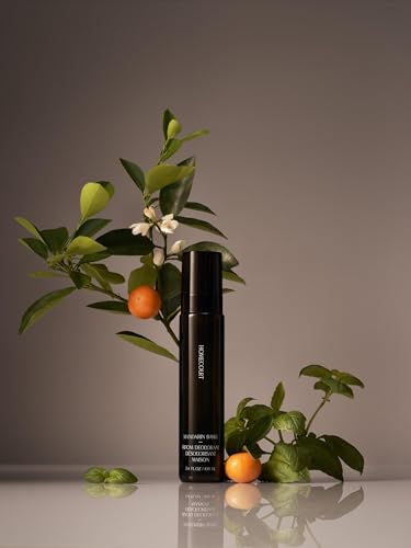 Image of Homecourt by Courteney Cox Room Deodorant, Mandarin Basile, 3.4 oz | Natural Room Spray, Fine Fragrance of Basil & Ripe Fig, For Kitchen, Bathroom & more, Clean Formula