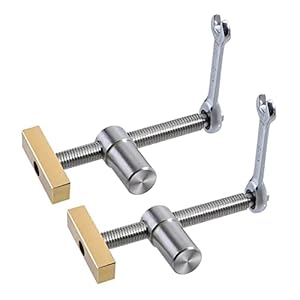 Ruiiten 2 Stück Tisch-Werkbank Schraubzwingen