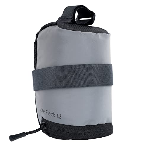 Oxford Lite Pack 1.2 Bicycle Saddle Bag. Reflective, Grey/Black, 1.2l - Image 2