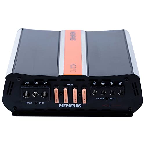 Image of Memphis MJP1500.1 Monoblock Subwoofer Amplifier - 1500 Watts RMS x 1 at 1-Ohm