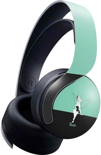 Skinit Decal Gaming Skin Compatible with Pulse 3D Wireless Headset for PS5 - Officially Licensed Disney Tinker Bell Tink Magic Pencil Art Design