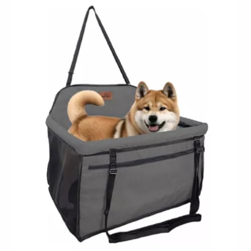 Cadeira Assento Elevado Transporte Pet Cachorro Gato até 30kg Carro Viagem Segura