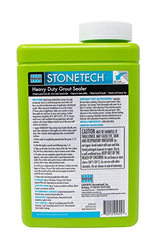 STONETECH Heavy Duty Grout Sealer, 1 Quart/32OZ (946ML) Bottle - Thumbnail 2