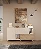 Web Convenienza Madia con Ante e Cassetti Made in Italy – Credenza Contenitore Collezione Riviera per Soggiorno Cucina Ingresso Sala da Pranzo Mobile Design moderno (Cashmere/Kadiz, 180cm) #2