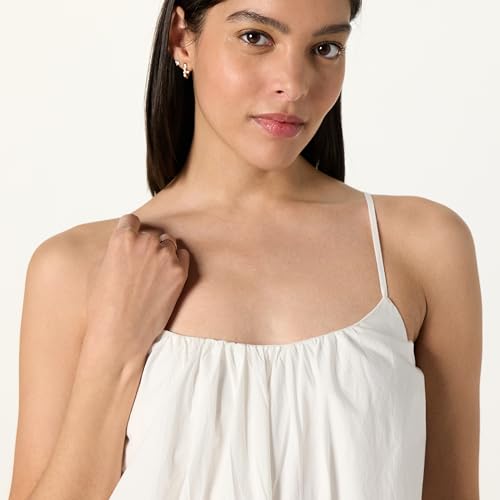 The Drop Women's Corryn Spaghetti Strap Bubble Hem Mini Dress3