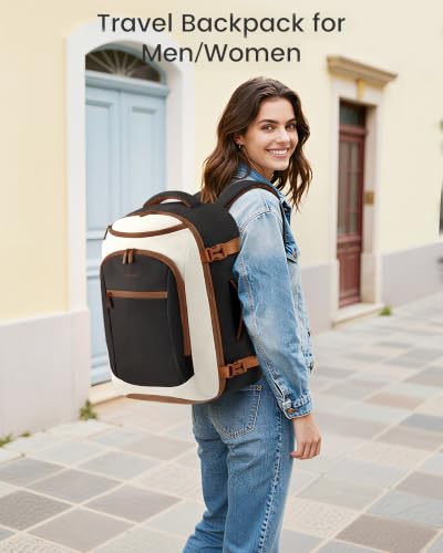 Image of LOVEVOOK 50L Travel Backpack for Women & Men, Airline Approved Carry On Bag