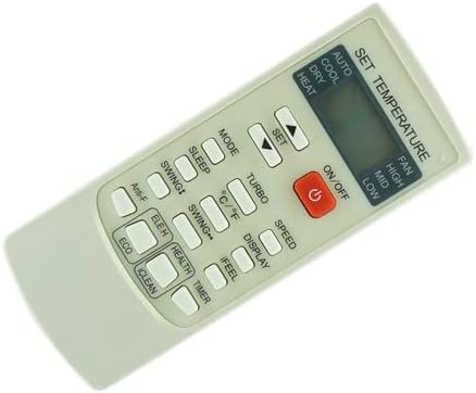 HCDZ Replacement Remote Control for Thermocore T4E16S-H224 T4E19S-H209 T4E19S-H109 Ductless Mini Split Air Condtioner