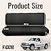 Fioqe Front Bench Seat Covers for Chevy 1973-1999 C/K Series Full Size Classic Trucks Without Headrests, Air Mesh Fabric Composite Soft Foam Lining Bench Seat Protector-Black