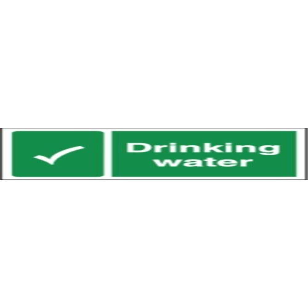 Stalwart W194 Drinking Water Sign, 230 mm x 90 mm