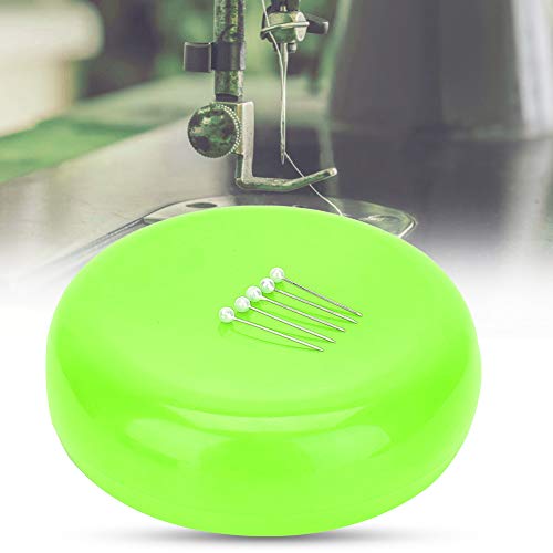 Coussin à Aiguilles Magnétique En Bois Forme Animal - Avec 100 épingles, Organiseur Rangement