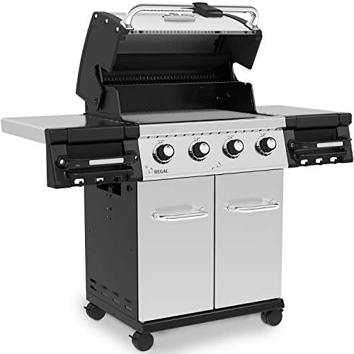 Broil King 956314 Regal S 420 Pro - Stainless Steel - 4 Burner Propane Gas Grill #TOP2