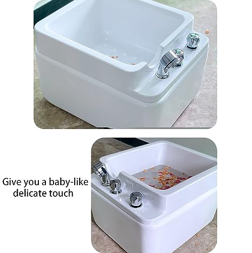 Spa de pies acrílico con masaje y diseño moderno miniatura 3