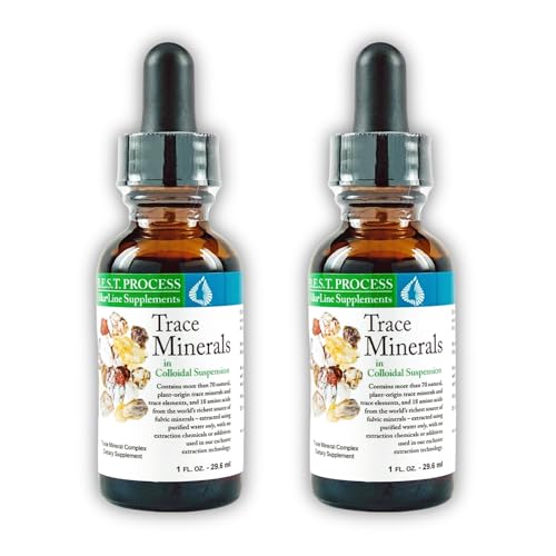 Morter Trace Minerals in Colloidal Suspension (2 Pack) Morter HealthSystem Best Process Alkaline — Nutrient Dense Trace Elements, Fulvic Minerals & Amino Acids