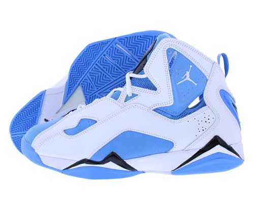 Nike Jordan True Flight Mens Shoes Size 10, Color: White/University Blue/Black-White