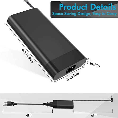 Caricabatterie AC da 200W per HP Omen 15 15t 17 17t Pavilion Gaming 15 16 17 Zbook 17 15 G3 G4 G5 G6 G7 ZBook Fury Create Studio Envy 15 2020 TPN-DA10 L00895-003 ADP-200HB B Adattatore alimentazione - PC Desktop - Immagine 3