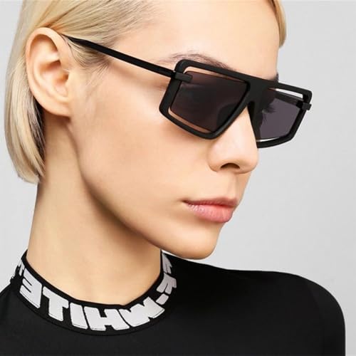 Lunettes de soleil de créateur MUTYNE au design ajouré géométrique - 2