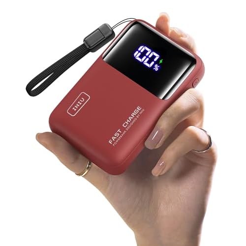 INIU Power Bank, 20000mAh 65W Ultra Compact USB C Laptop Portable Charger, PD QC Fast Charging 3-Output External Battery Pack for Laptop MacBook iPad