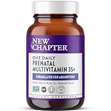 New Chapter Prenatal Vitamins, One Daily Prenatal Multivitamin Enhanced for Age 35+ with Methylfolate + Choline for Healthy Mom & Baby, Gluten Free & Non-GMO- 90 ct