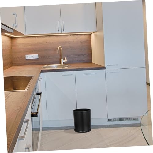 Cesto de Basura Metálico HOMSFOU 10 L Negro miniatura 7